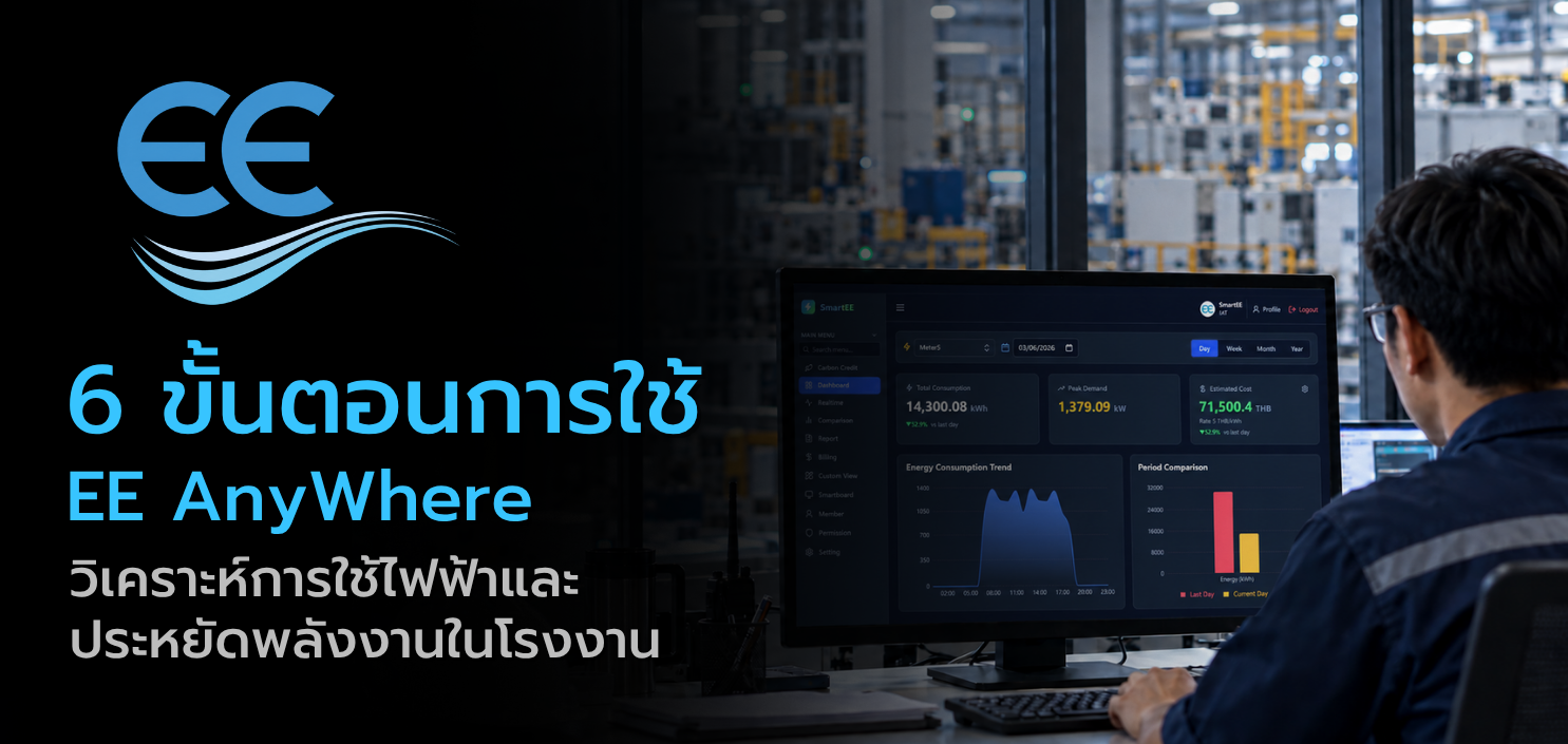 EE AnyWhere วิเคราะห์การใช้ไฟฟ้า